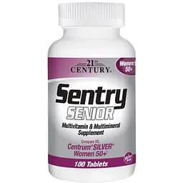 Вітаміни та мінерали 21st Century Sentry Senior Womens 50+ 100 таблеток