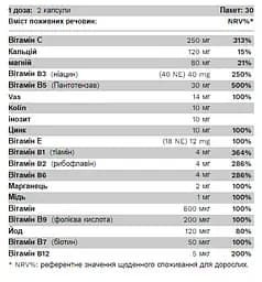 Вітаміни та мінерали Pure Gold Daily Vitamin 60 капсул - мініатюра 2