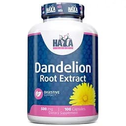 Экстракт корня одуванчика Haya Labs Dandelion Root Extract (2% Flavonoids) 500 мг 100 капсул
