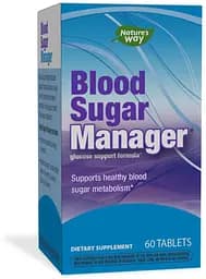 Натуральна добавка Nature's Way Blood Sugar, 60 таблеток