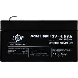 Акумулятор LogicPower AGM 12V (12V/1.3Ah/15.6Wh) (4131) [109153]