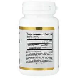 Пробіотики California Gold Nutrition Acidophilus and Bifidus 8 млрд КУО 60 вегетаріанських капсул - мініатюра 2