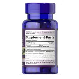 Натуральна добавка Puritan's Pride Resveratrol 500 mg, 30 капсул - мініатюра 2