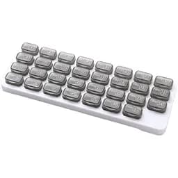 Органайзер для таблеток МВМ My Home на 31 день 285х104х29 мм біло-сірий (PC-24WHITE/GRAY)