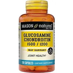 Препарат для суглобів і зв'язок Mason Natural Glucosamine Chondroitin 280 капсул