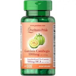 Натуральна добавка Puritan's Pride Garcinia Cambogia 500 mg 60 капсул