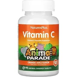 Вітаміни Nature's Plus Sugarfree Vit C Chewable 90 tabs (1086-2022-10-2844)