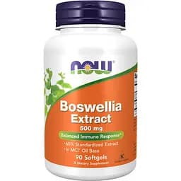 Екстракт босвелії Now Foods Boswellia Extract 500 мг 90 капсул