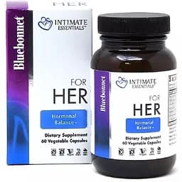 Комплекс для жінок Bluebonnet Nutrition Intimate Essentials For Her Hormonal Balance 60 капсул