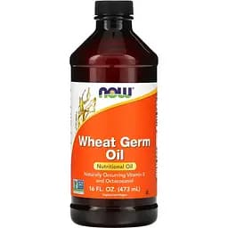 Масло зародків пшениці Now Wheat Germ Oil 473 мл