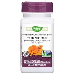 Куркума Nature's Way Turmeric 750 мг 60 капсул