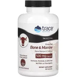 Зміцнення кісток Trace Minerals Grass-Fed Bone & Marrow 180 капсул