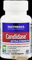 Кандидаза Посилена формула Enzymedica Candidase Extra Strength 42 капсули - мініатюра 4