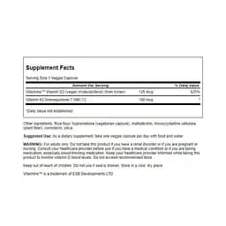 Вітаміни Swanson Extra Strength D3 & K2, 60 капсул - мініатюра 2