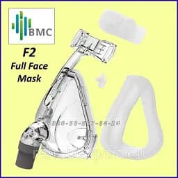 Маски для апаратів повнолицева BMC-F2 для CPAP та BiPAP, розмір M - мініатюра 2