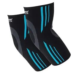 Налокітники Power System PS-6020 Elbow Support Evo Black/Blue (пара) M (PS-6020_M_Black-Blue)