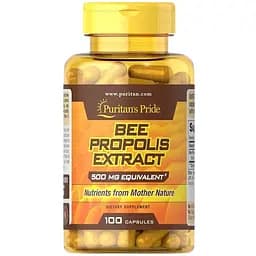 Прополіс Puritan's Pride Bee Propolis 125 мг 100 капсул