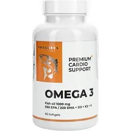 Жирні кислоти Progress Nutrition Omega 3 Premium 60 капсул