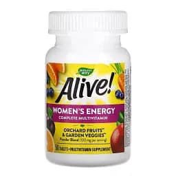 Мультивитаминный комплекс для женщин Nature's Way Alive! Women's Energy Complete Multivitamin 50 таблеток