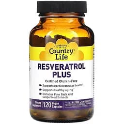 Натуральна добавка Healthy Origins Resveratrol 300 mg 60 вегакапсул