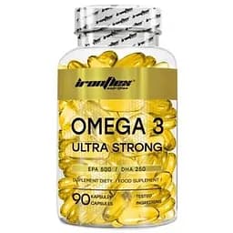 Жирні кислоти IronFlex Omega 3 Ultra Strong 90 капсул