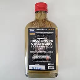 Водная настойка на траве пассифлора стратоцвет 200 мл