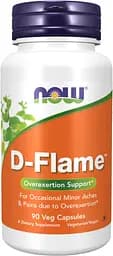 Натуральна добавка NOW D-Flame, 90 вегакапсул
