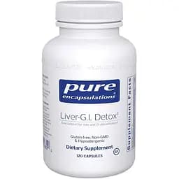 Очищення ШКТ та печінки Pure Encapsulations Liver-GI Detox 120 капсул