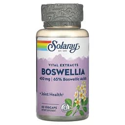 Босвелія Boswellia Solaray 450 мг 60 капсул