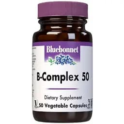 В-Комплекс 50 Bluebonnet Nutrition 50 вегетаріанських капсул