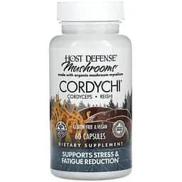 Кордицепс + Рейші Fungi Perfecti Cordychi Host Defense 60 капсул