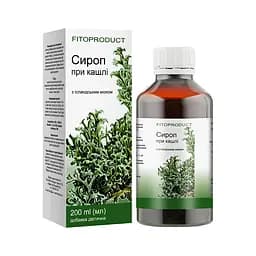 Сироп при кашле с исландским мхом, 200 мл