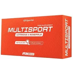 Вітаміни та мінерали Sporter MultiSport Day/Night 60 капсул