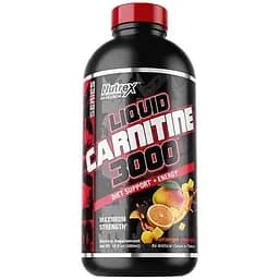 Л-карнітин Nutrex Research Liquid Carnitine 3000 мг Зелене яблуко 480 мл