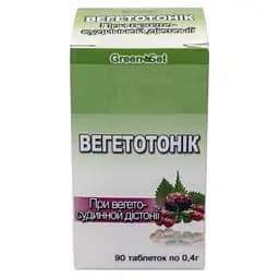 Вегетотонік - При вегето-судинной дістонії GreenSet 90 таблеток