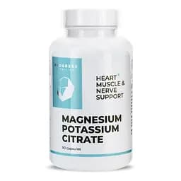 Вітаміни та мінерали Progress Nutrition Magnesium Potassium Citrate, 90 капсул