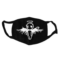 Маска тканевая Geekland ангел angel чёрная MS 062