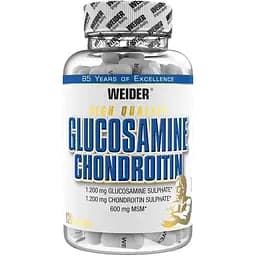 Препарат для суставов и связок Weider Glucosamine Chondroitin plus MSM 120 капсул