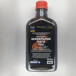 Настоянка на корінні шабельнику та грибі чага 200 мл