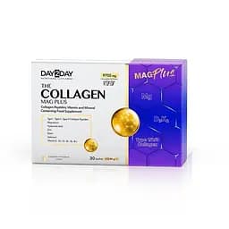 Колаген Orzax Day2Day The Collagen MAG Plus 30 пакетиків з магніем та вітамінами D3 і K2