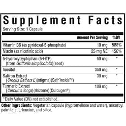 Комплекс підвищення серотоніну Seeking Health Serotonin Nutrients 60 вегетаріанських капсул - мініатюра 2