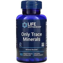 Витамины и минералы Life Extension Only Trace Minerals 90 вегакапсул