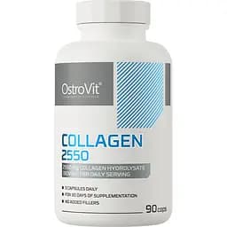 Препарат для суглобів і зв'язок OstroVit Collagen 2550, 90 капсул