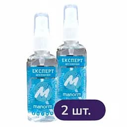 Засіб дезінфекційний Манорм Експерт 50 мл комплект 2 шт.