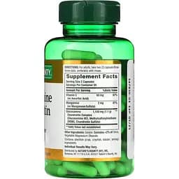 Глюкозамін та хондроїтин Nature's Bounty Glucosamine Chondroitin 110 капсул - мініатюра 2