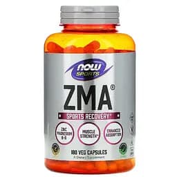 Спортивне відновлення після тренування Now Foods ZMA 180 капсул