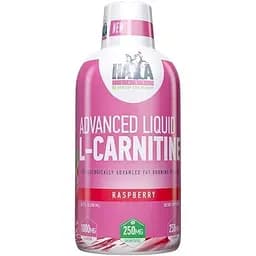 Харчова добавка Л-карнітин + Екстракт зеленої кави і Хром Haya Labs Advanced Liquid L-Carnitine малина 500 мл 