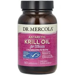 Олія антарктичного криля Dr. Mercola для жінок 90 капсул