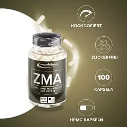 Мінерали IronMaxx ZMA 100 капсул - мініатюра 2