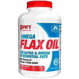 Жирні кислоти San Omega Flax Oil 200 капсул